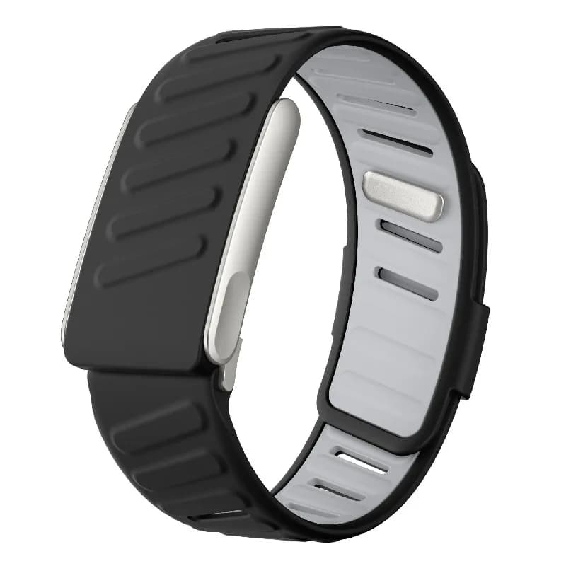 Silicone Band — Black — WHOOP 5.0 / MG